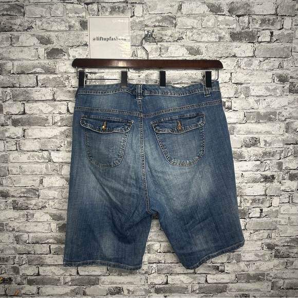 EUC Tommy Hilfiger Womens Blue Denim Jean Shorts - Picture 8 of 16
